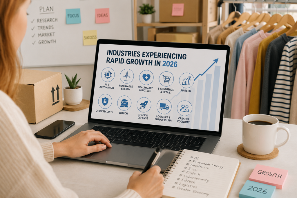 Industries Experiencing Rapid Growth in 2026 Industries Experiencing Rapid Growth in 2026